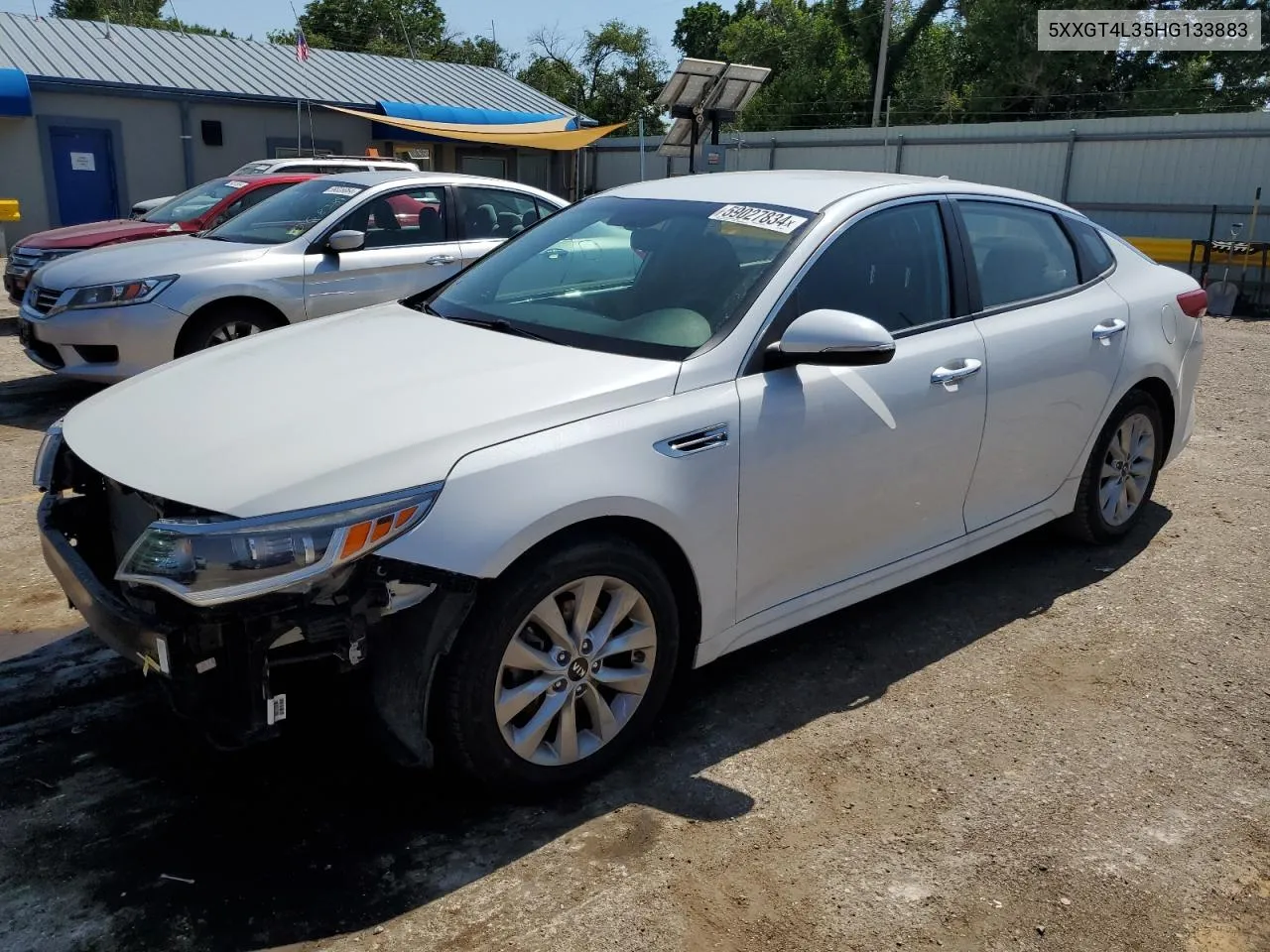 2017 Kia Optima Lx VIN: 5XXGT4L35HG133883 Lot: 59027834