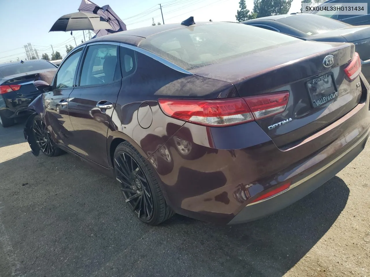 2017 Kia Optima Ex VIN: 5XXGU4L33HG131434 Lot: 61154524