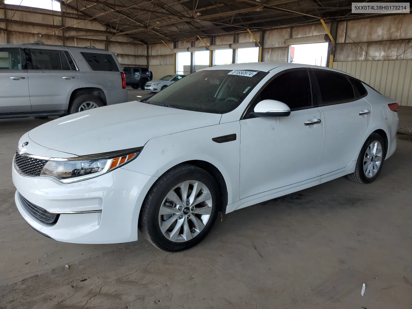 5XXGT4L38HG173214 2017 Kia Optima Lx