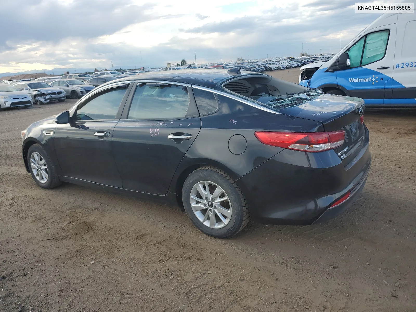 KNAGT4L35H5155805 2017 Kia Optima Lx