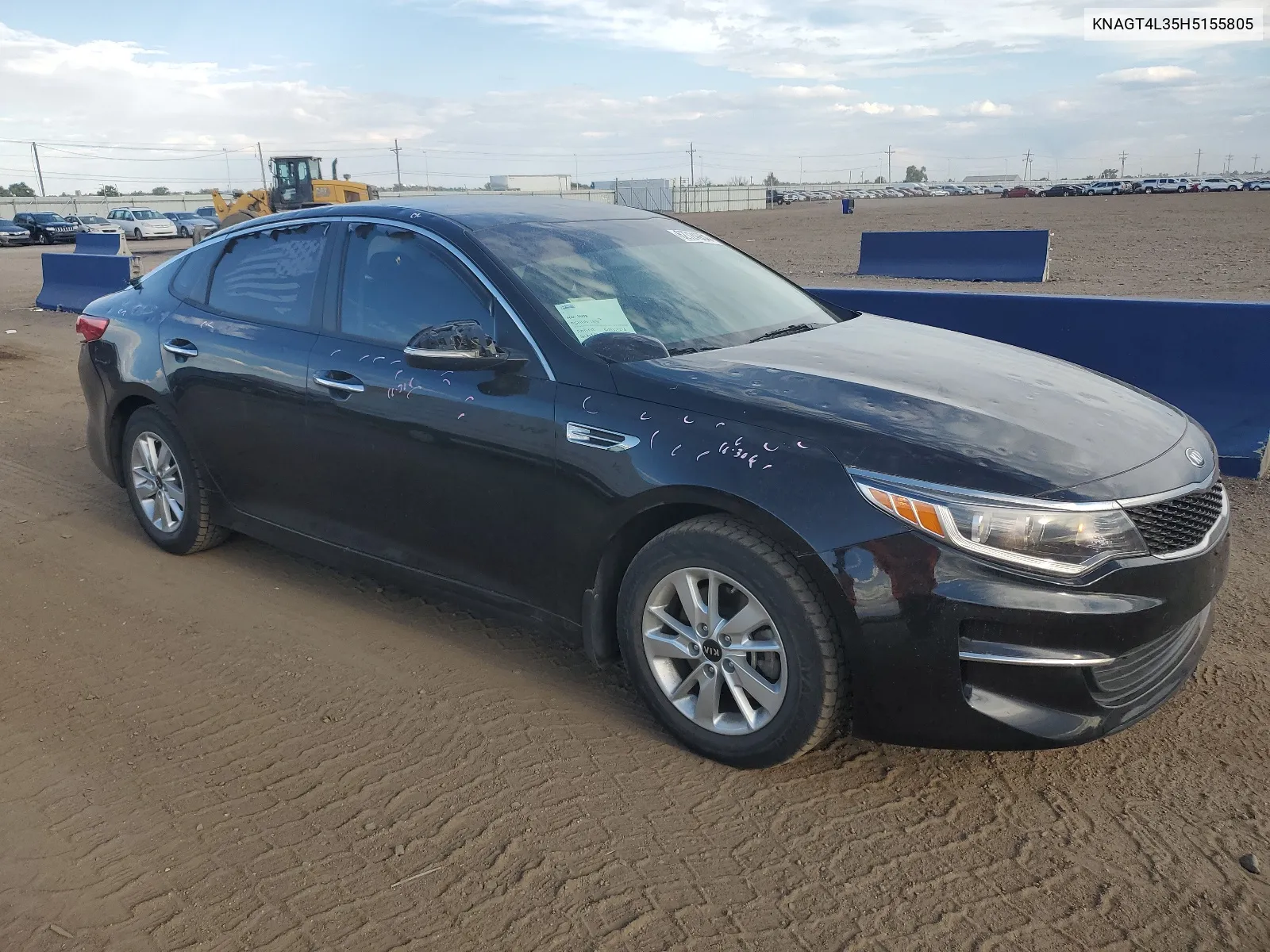 KNAGT4L35H5155805 2017 Kia Optima Lx