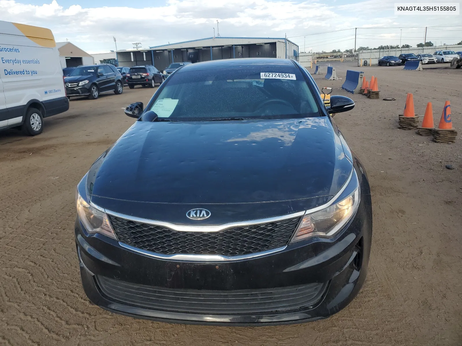 KNAGT4L35H5155805 2017 Kia Optima Lx