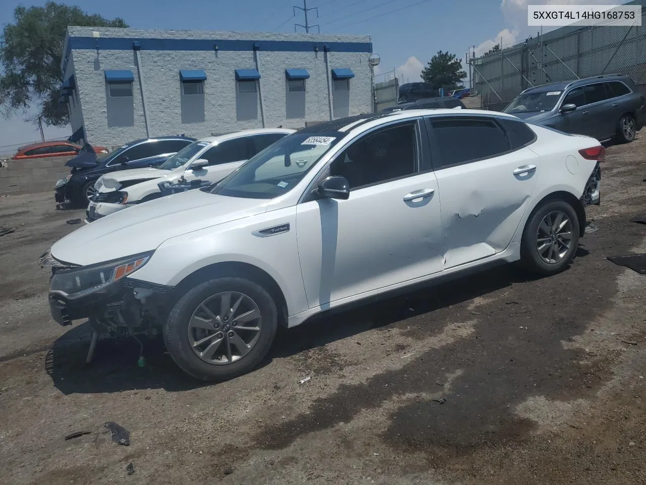 5XXGT4L14HG168753 2017 Kia Optima Lx