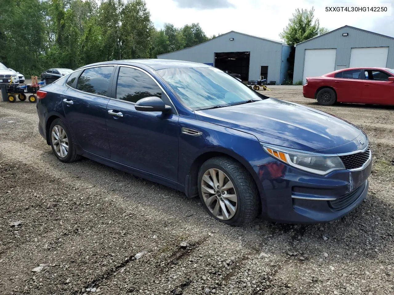 2017 Kia Optima Lx VIN: 5XXGT4L30HG142250 Lot: 64109794