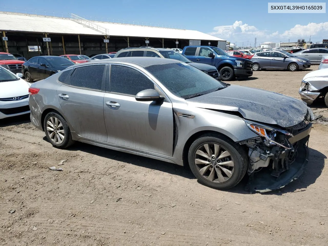 2017 Kia Optima Lx VIN: 5XXGT4L39HG165039 Lot: 64543403