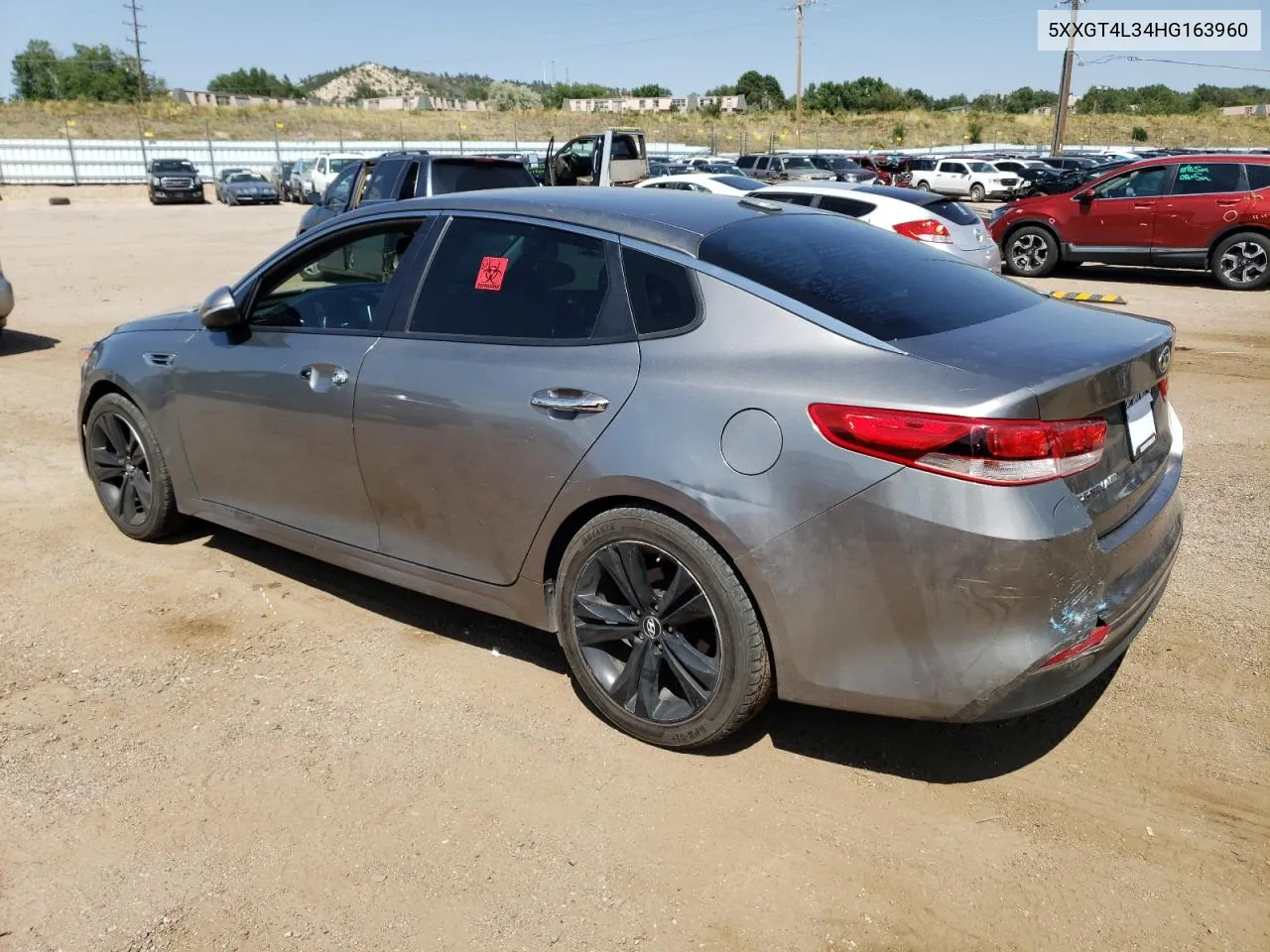 2017 Kia Optima Lx VIN: 5XXGT4L34HG163960 Lot: 65798604