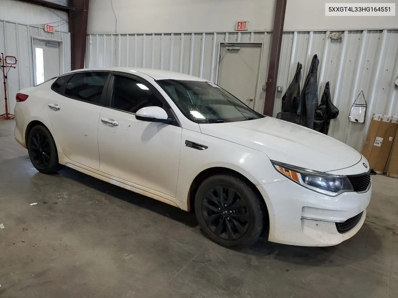 2017 Kia Optima Lx VIN: 5XXGT4L33HG164551 Lot: 65972344