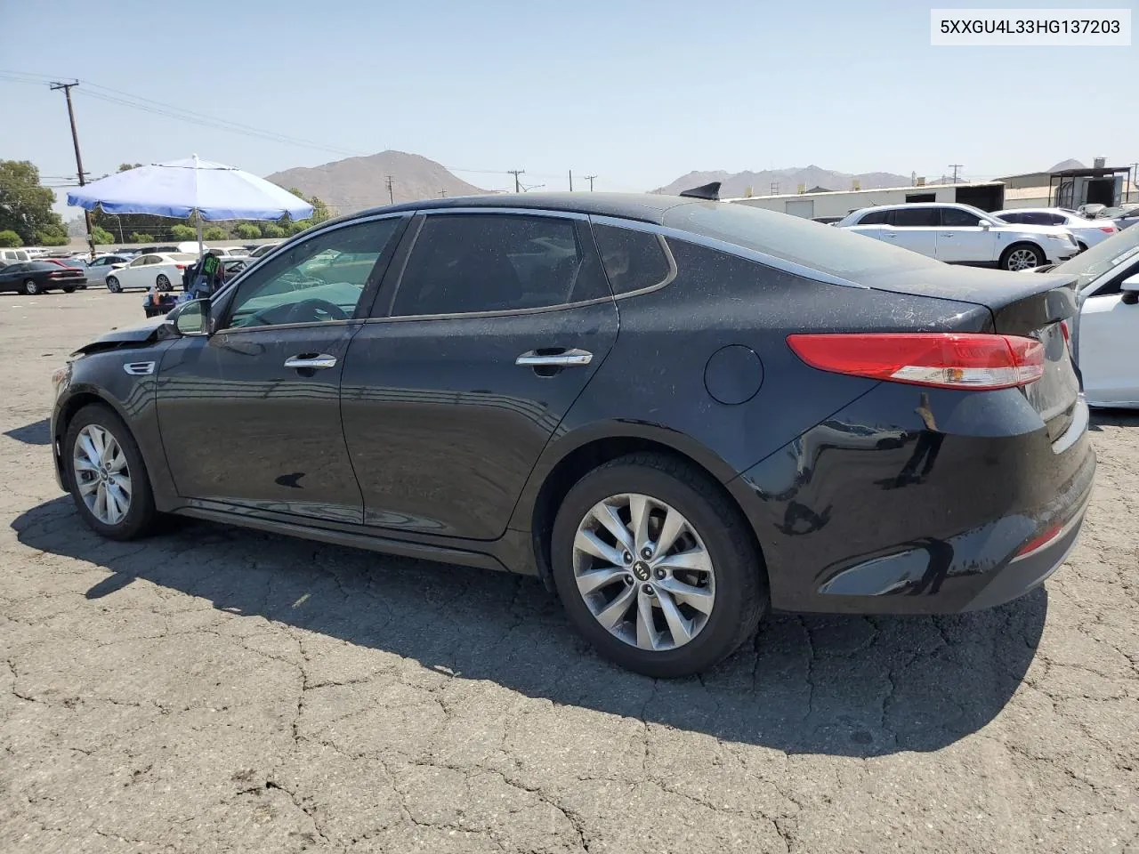 2017 Kia Optima Ex VIN: 5XXGU4L33HG137203 Lot: 66758994