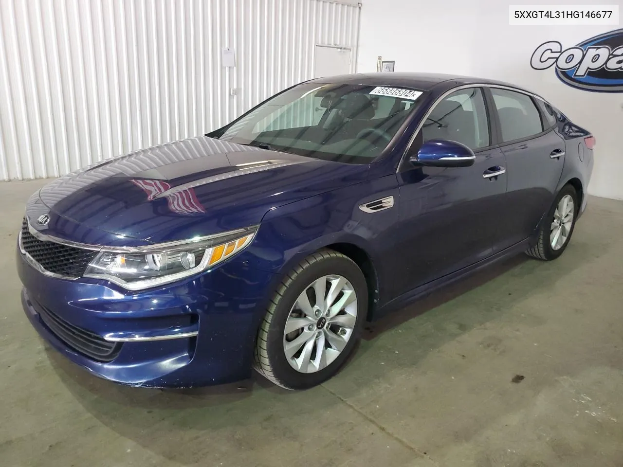 2017 Kia Optima Lx VIN: 5XXGT4L31HG146677 Lot: 66886804