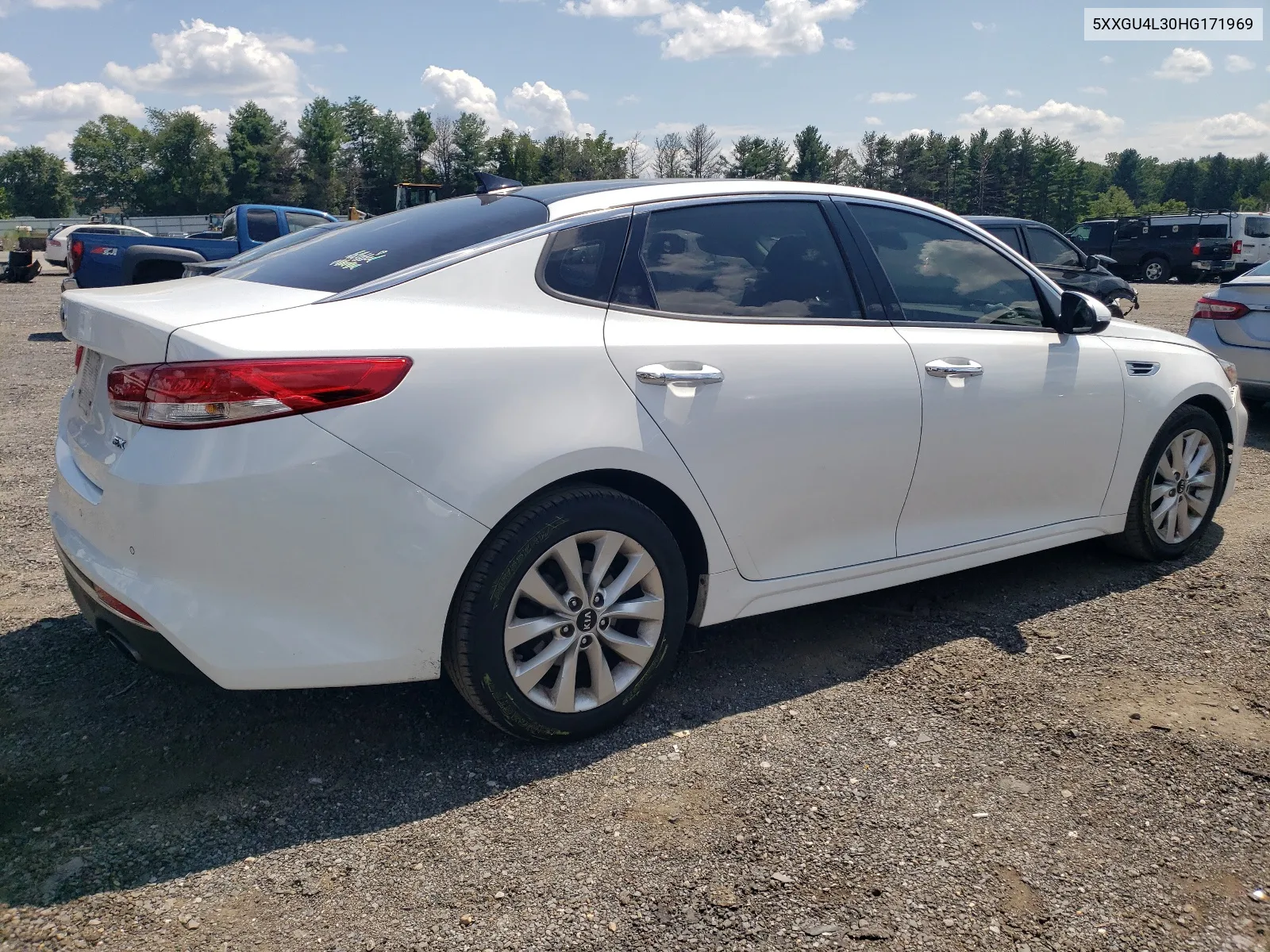 5XXGU4L30HG171969 2017 Kia Optima Ex