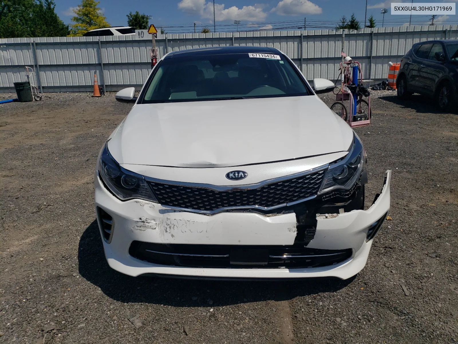 5XXGU4L30HG171969 2017 Kia Optima Ex