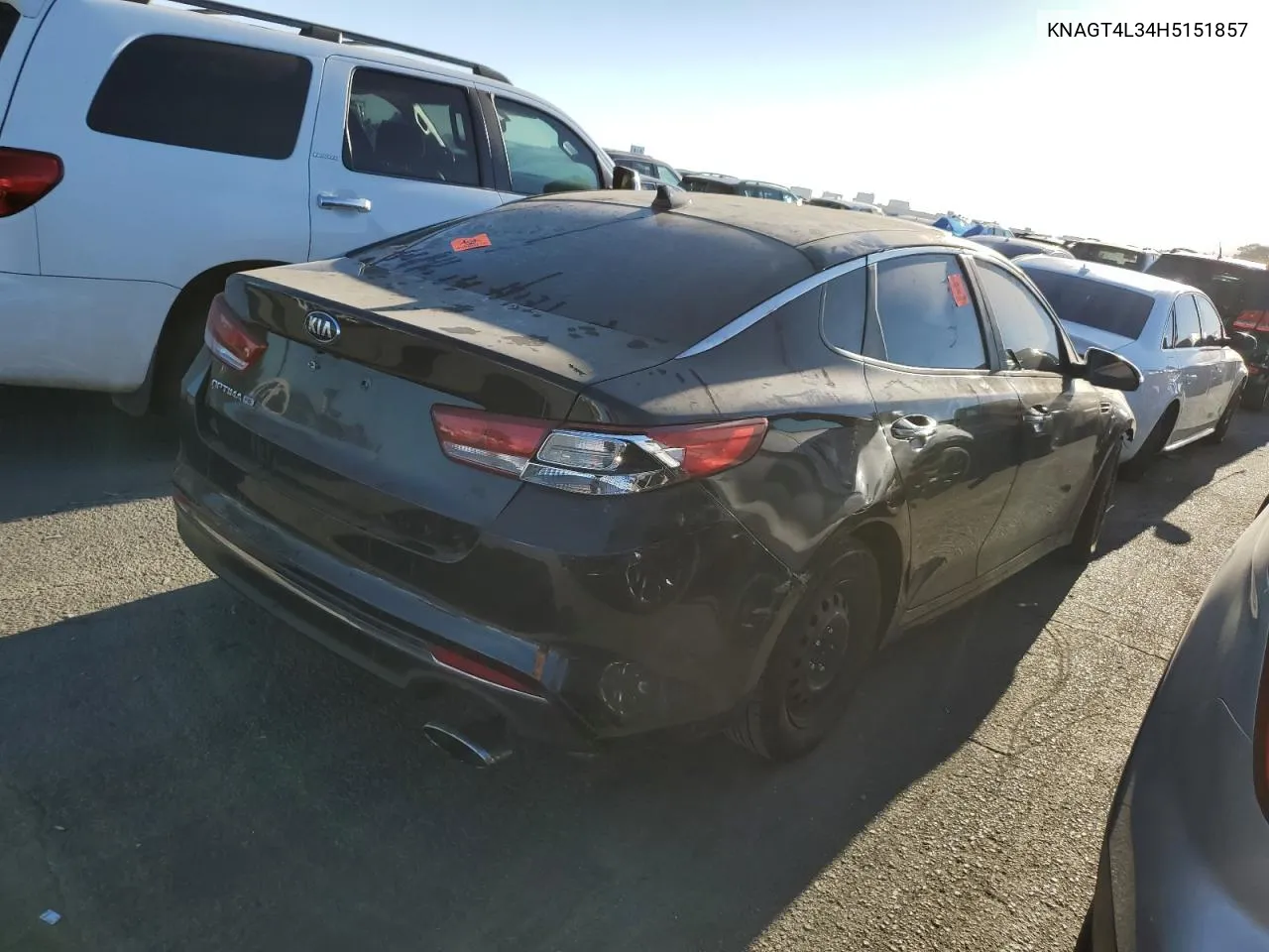 KNAGT4L34H5151857 2017 Kia Optima Lx