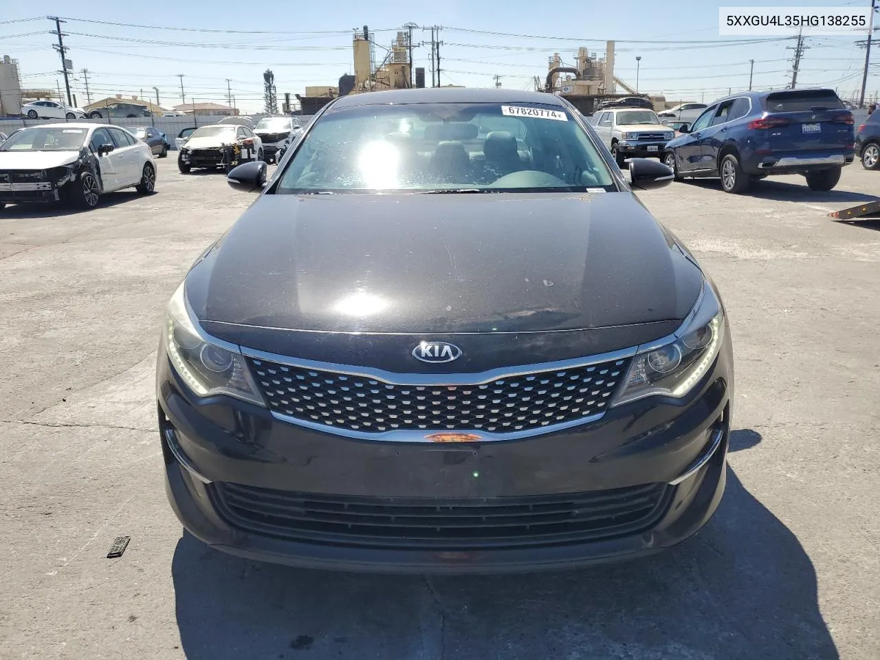 5XXGU4L35HG138255 2017 Kia Optima Ex