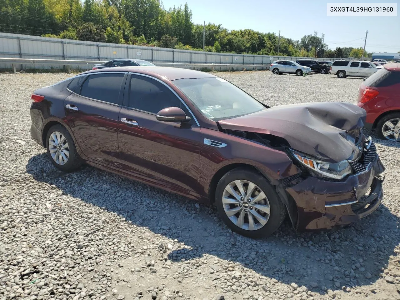 5XXGT4L39HG131960 2017 Kia Optima Lx