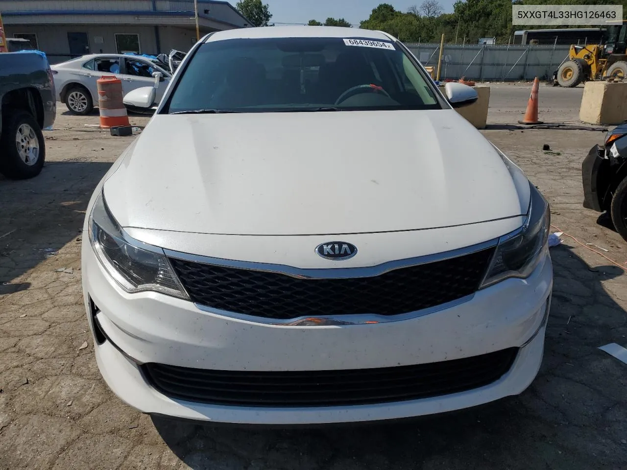 2017 Kia Optima Lx VIN: 5XXGT4L33HG126463 Lot: 68439654