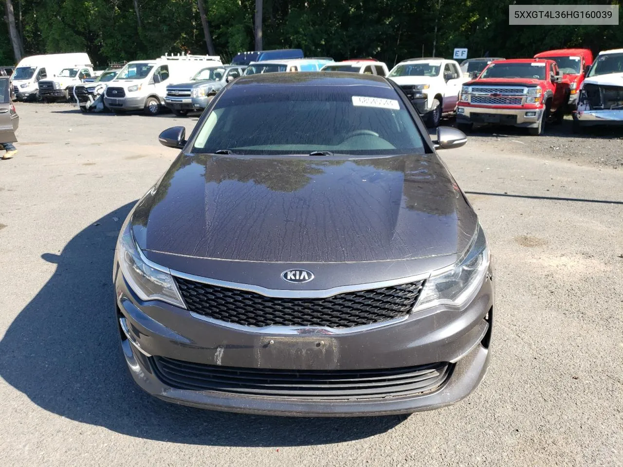 2017 Kia Optima Lx VIN: 5XXGT4L36HG160039 Lot: 68545544