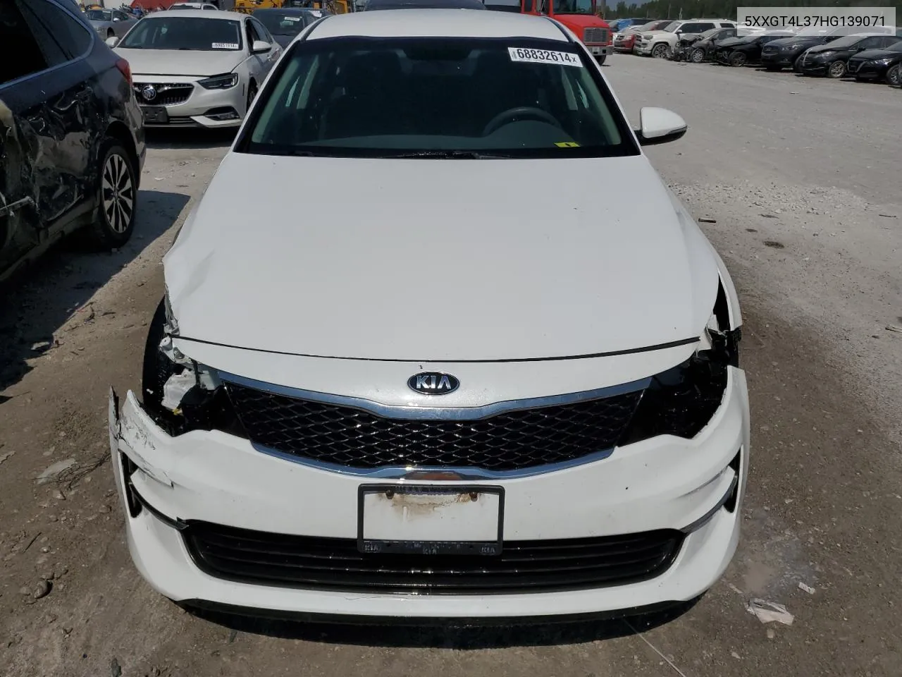 2017 Kia Optima Lx VIN: 5XXGT4L37HG139071 Lot: 68832614