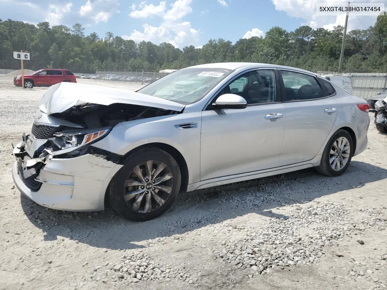 2017 Kia Optima Lx VIN: 5XXGT4L38HG147454 Lot: 69715044