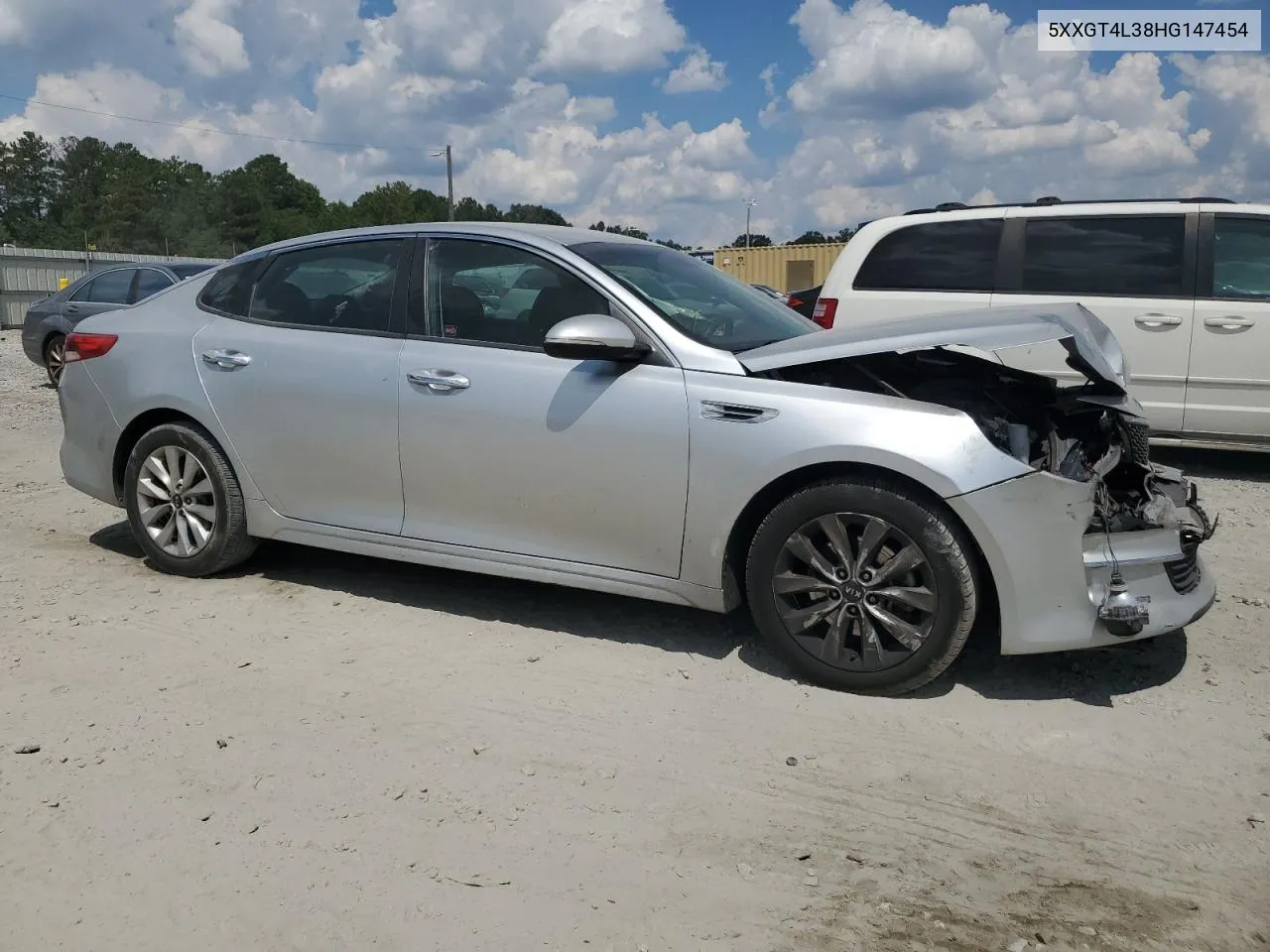 2017 Kia Optima Lx VIN: 5XXGT4L38HG147454 Lot: 69715044