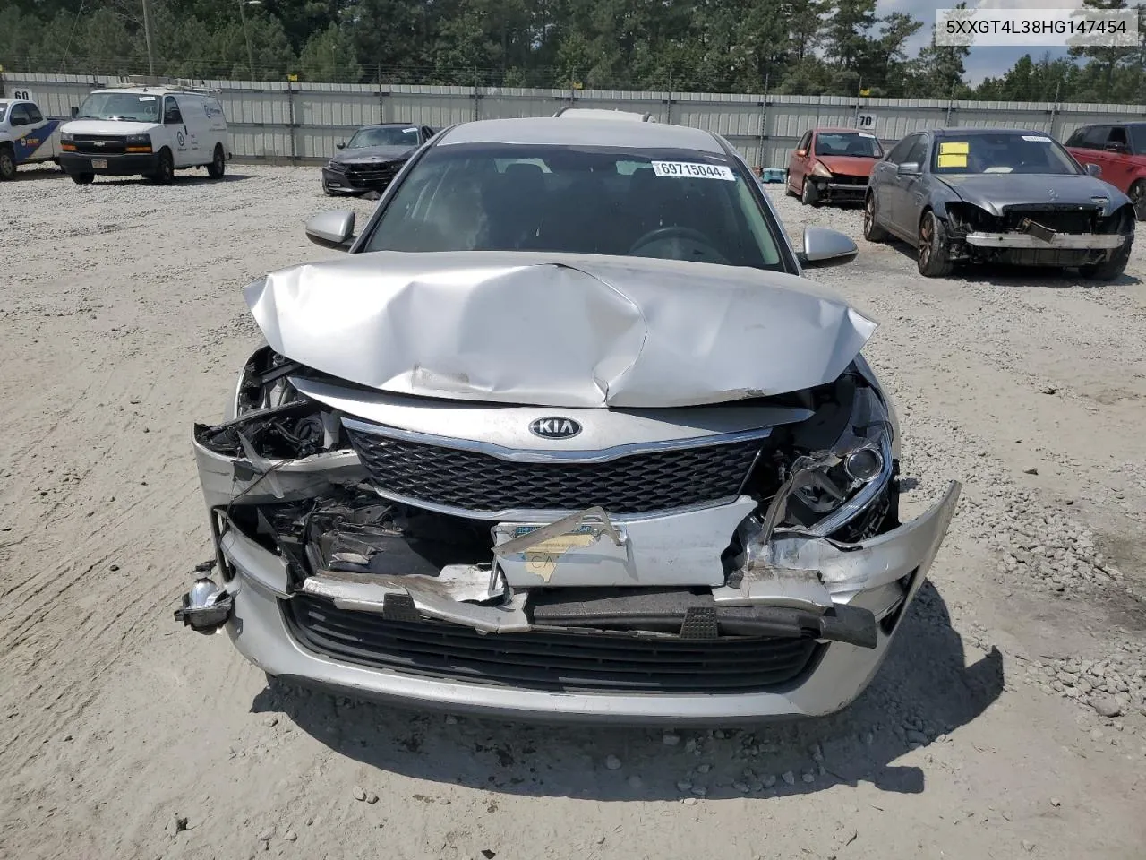 5XXGT4L38HG147454 2017 Kia Optima Lx