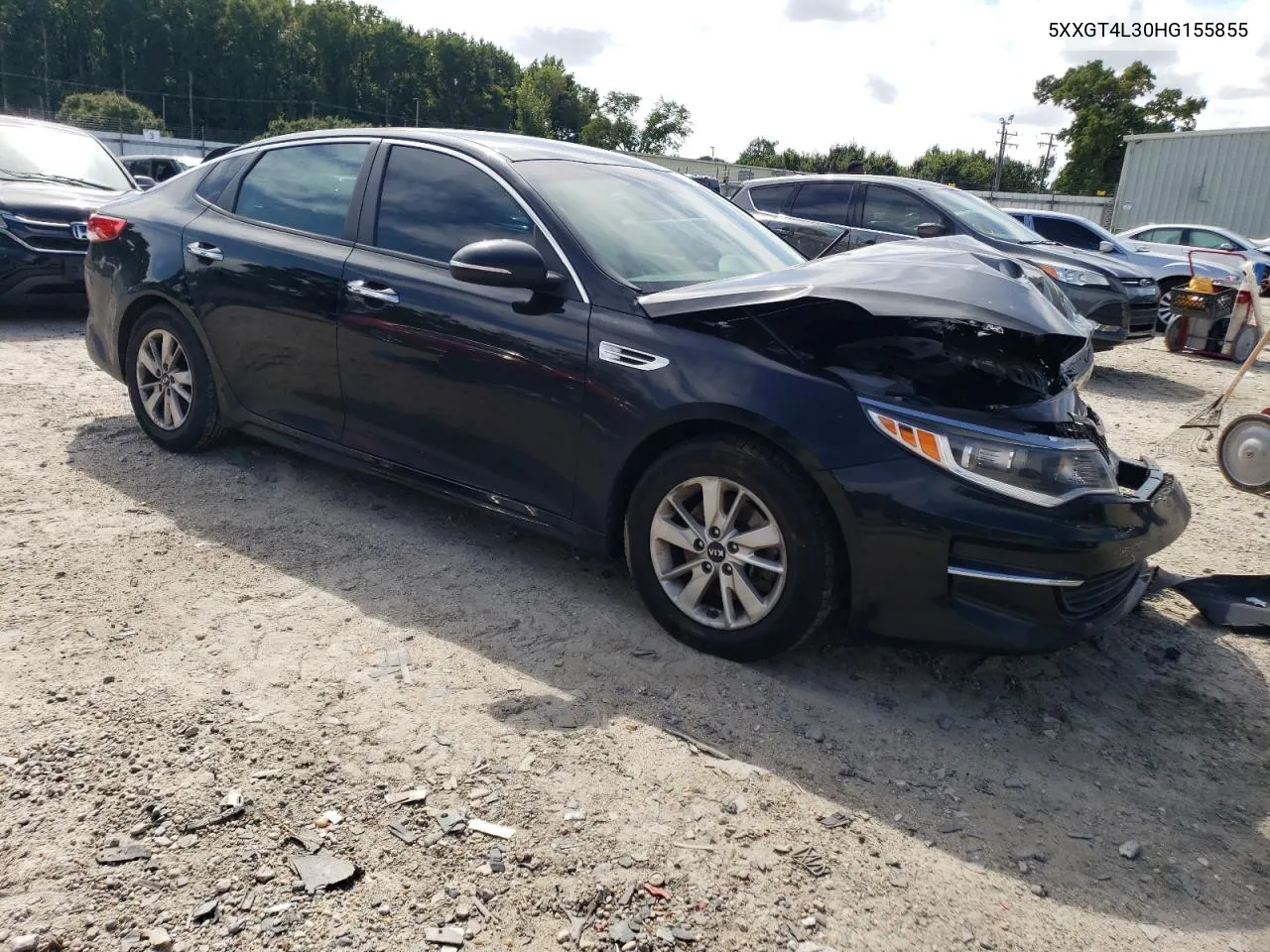 2017 Kia Optima Lx VIN: 5XXGT4L30HG155855 Lot: 69994354