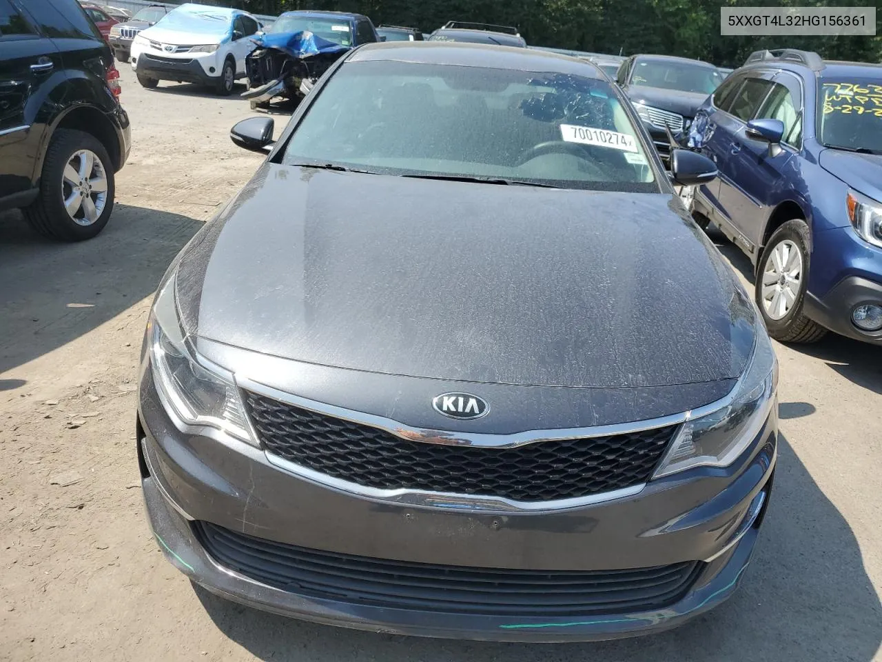 2017 Kia Optima Lx VIN: 5XXGT4L32HG156361 Lot: 70010274