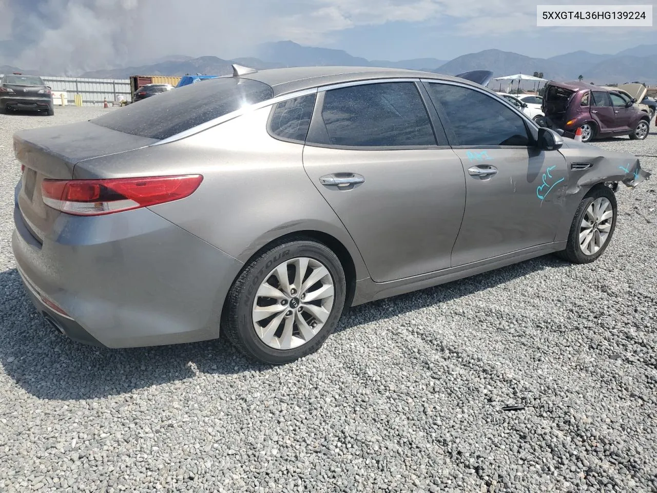 5XXGT4L36HG139224 2017 Kia Optima Lx