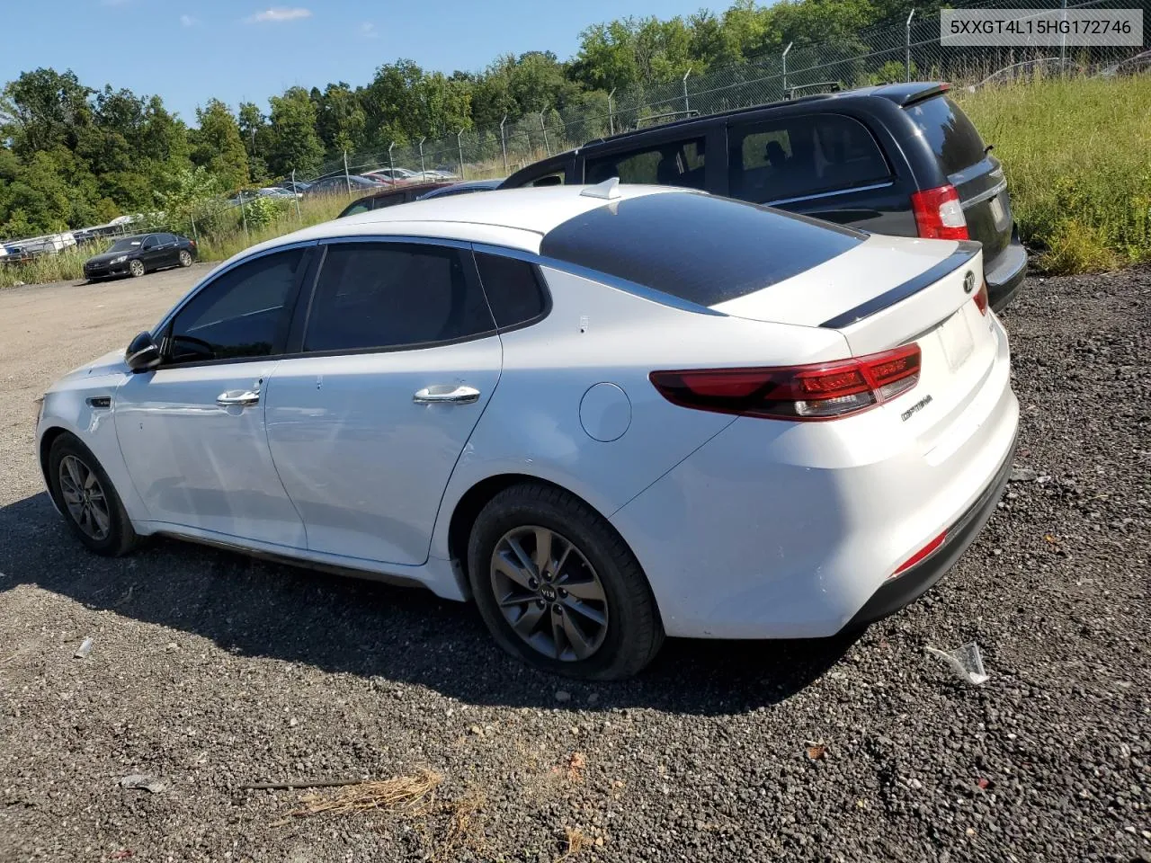 2017 Kia Optima Lx VIN: 5XXGT4L15HG172746 Lot: 70384874