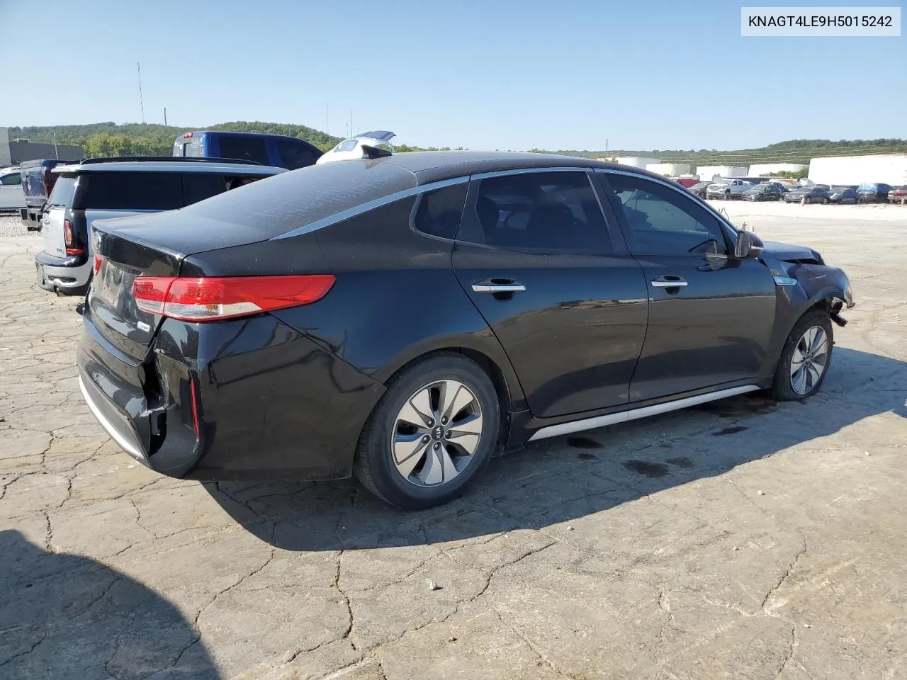 2017 Kia Optima Hybrid VIN: KNAGT4LE9H5015242 Lot: 70514864