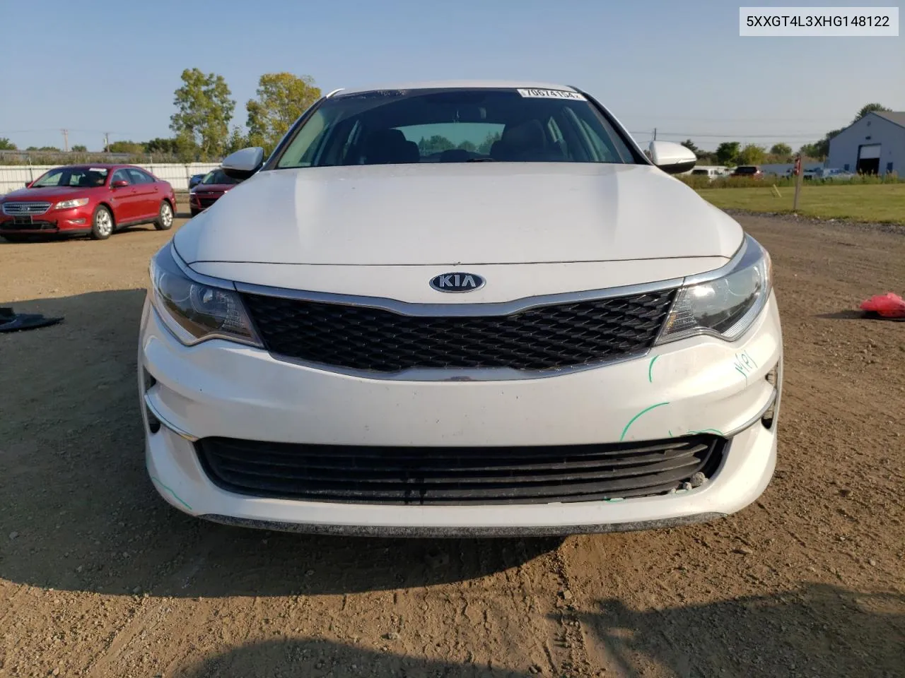 2017 Kia Optima Lx VIN: 5XXGT4L3XHG148122 Lot: 70674154