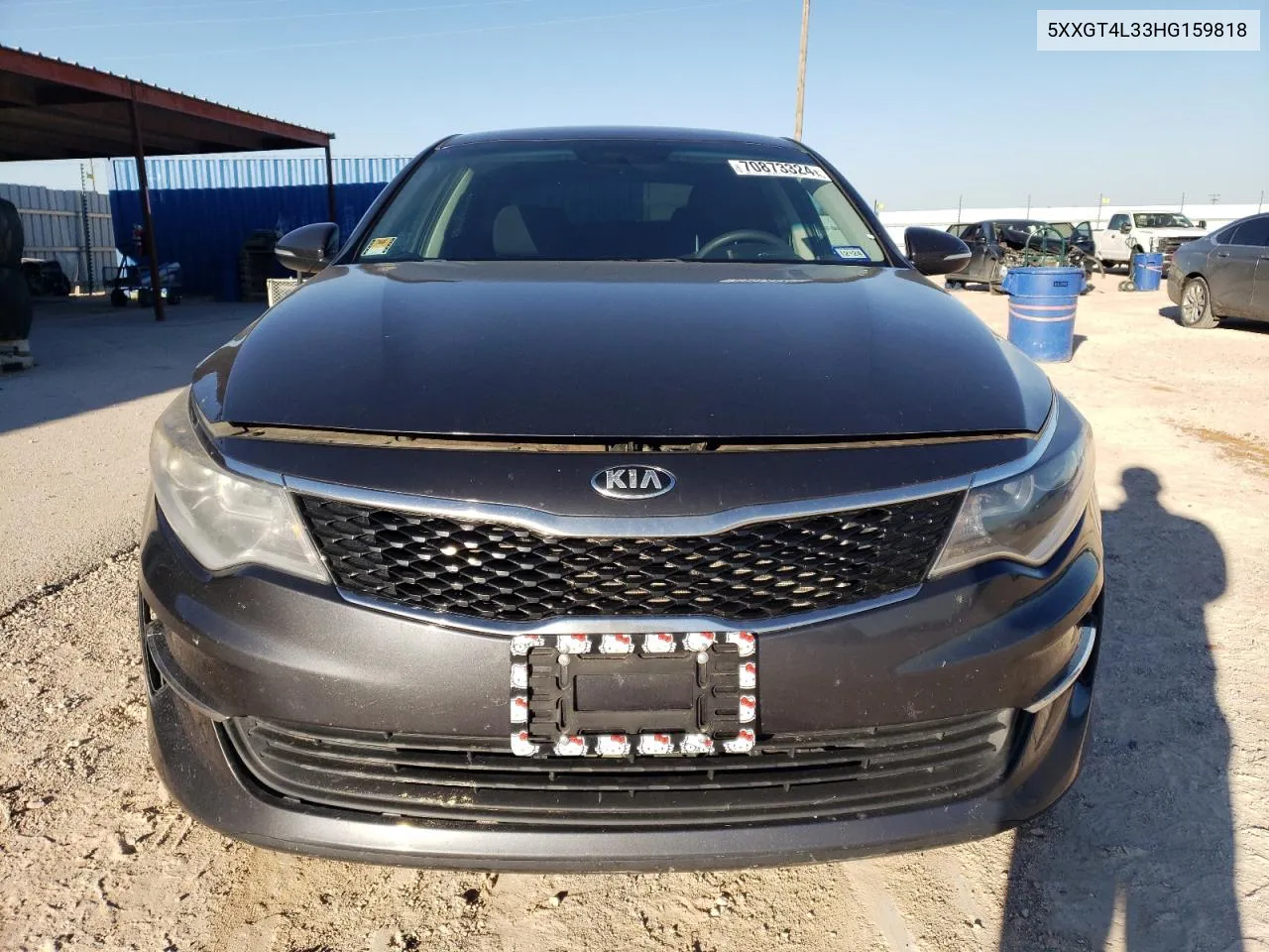 2017 Kia Optima Lx VIN: 5XXGT4L33HG159818 Lot: 70873324