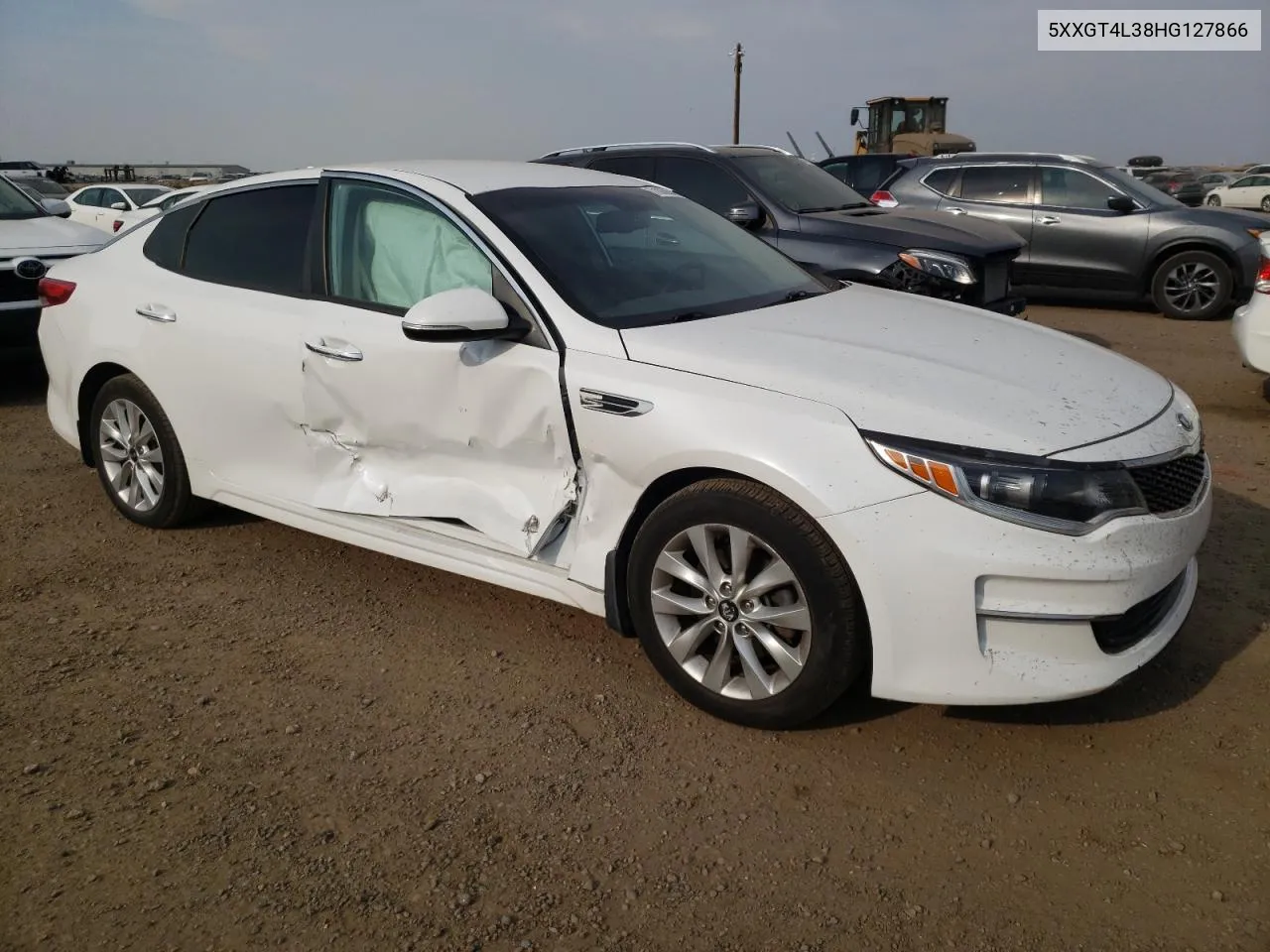 2017 Kia Optima Lx VIN: 5XXGT4L38HG127866 Lot: 71008654