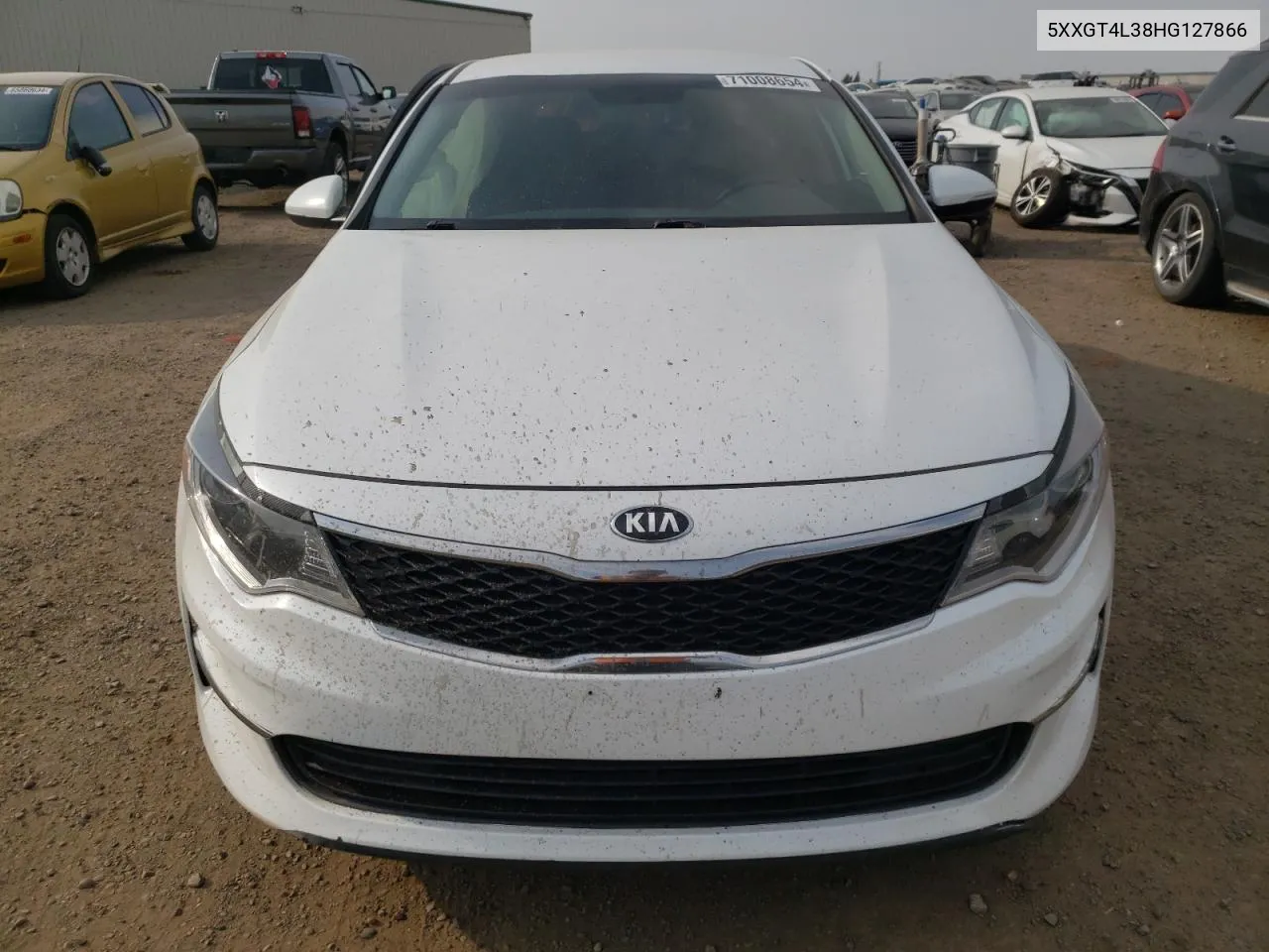 2017 Kia Optima Lx VIN: 5XXGT4L38HG127866 Lot: 71008654