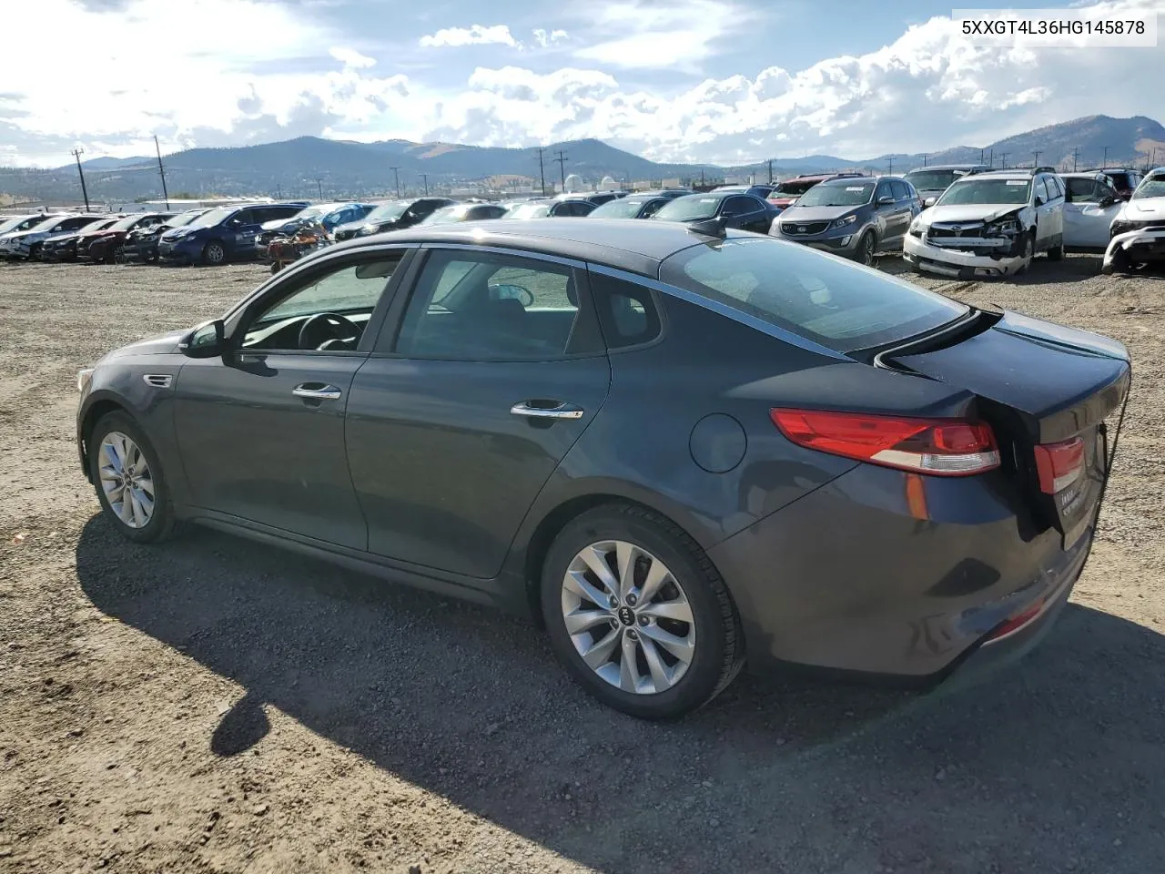 2017 Kia Optima Lx VIN: 5XXGT4L36HG145878 Lot: 71214704