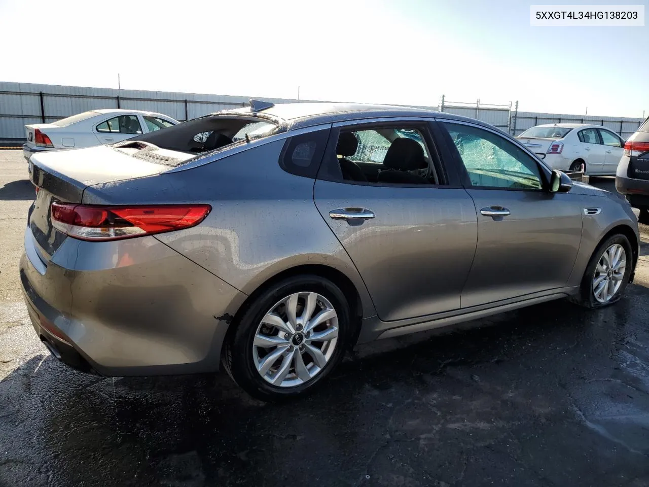 5XXGT4L34HG138203 2017 Kia Optima Lx