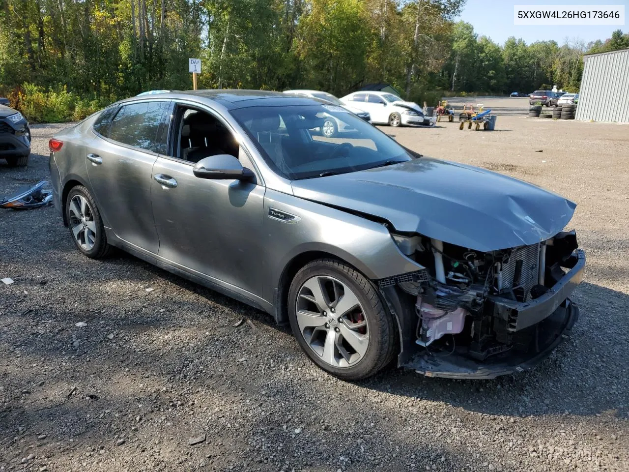 2017 Kia Optima Sx VIN: 5XXGW4L26HG173646 Lot: 71495764