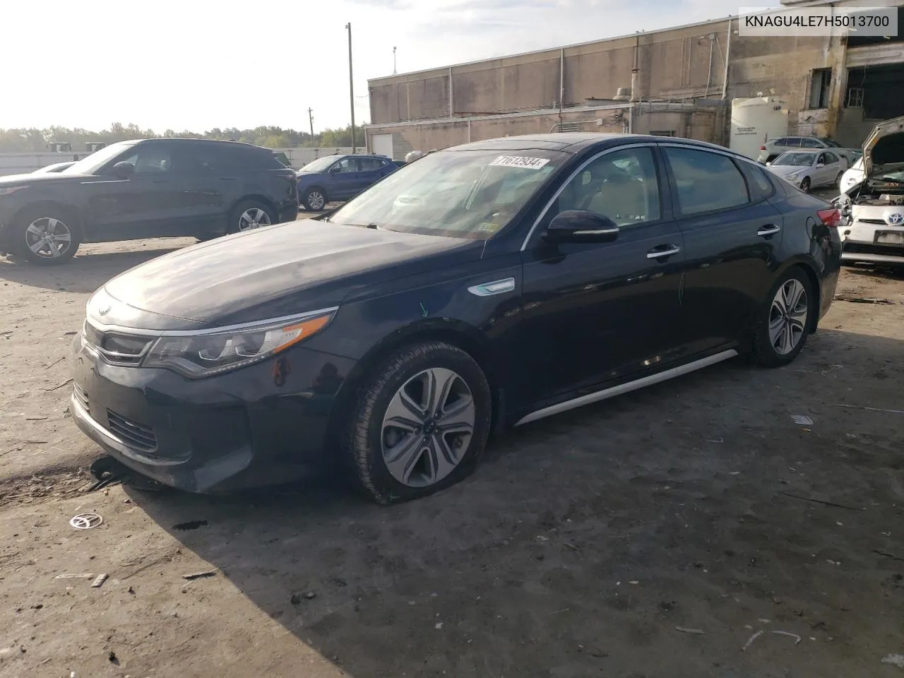 KNAGU4LE7H5013700 2017 Kia Optima Hybrid