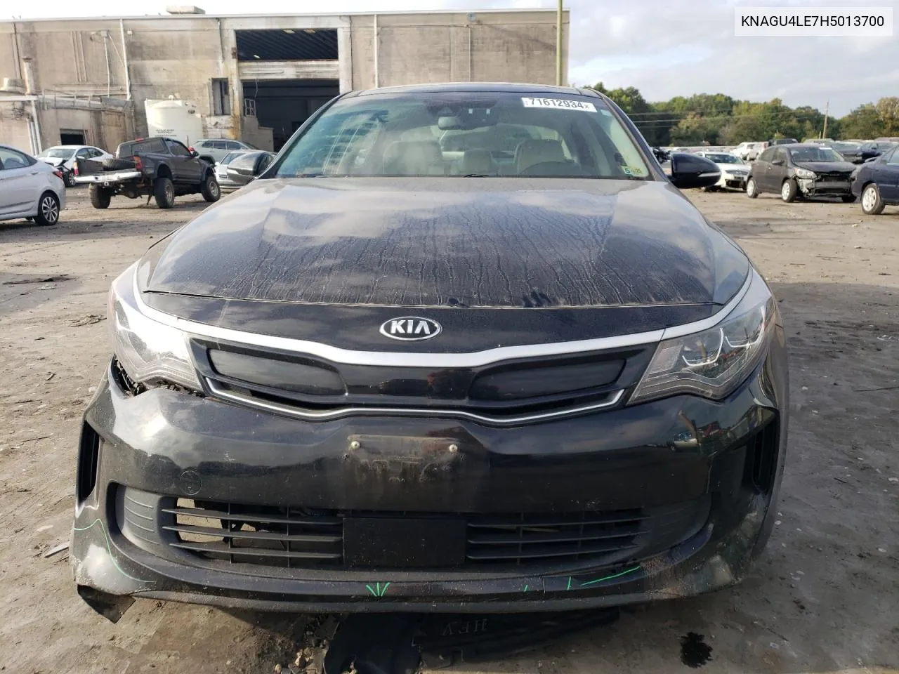 KNAGU4LE7H5013700 2017 Kia Optima Hybrid