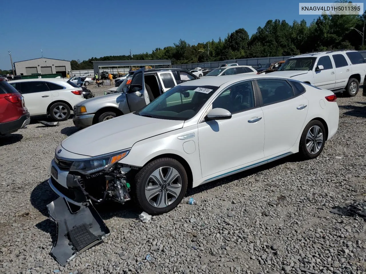 2017 Kia Optima Plug-In Hybrid VIN: KNAGV4LD1H5011395 Lot: 71647874