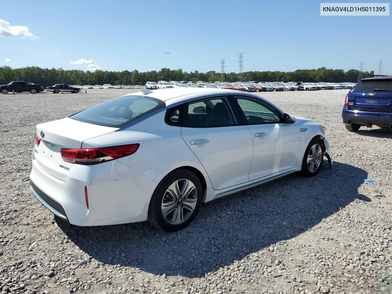 2017 Kia Optima Plug-In Hybrid VIN: KNAGV4LD1H5011395 Lot: 71647874