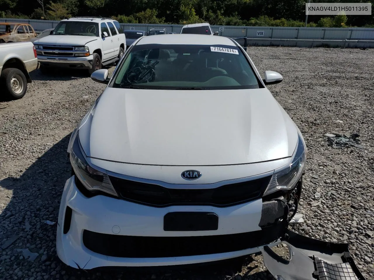 2017 Kia Optima Plug-In Hybrid VIN: KNAGV4LD1H5011395 Lot: 71647874