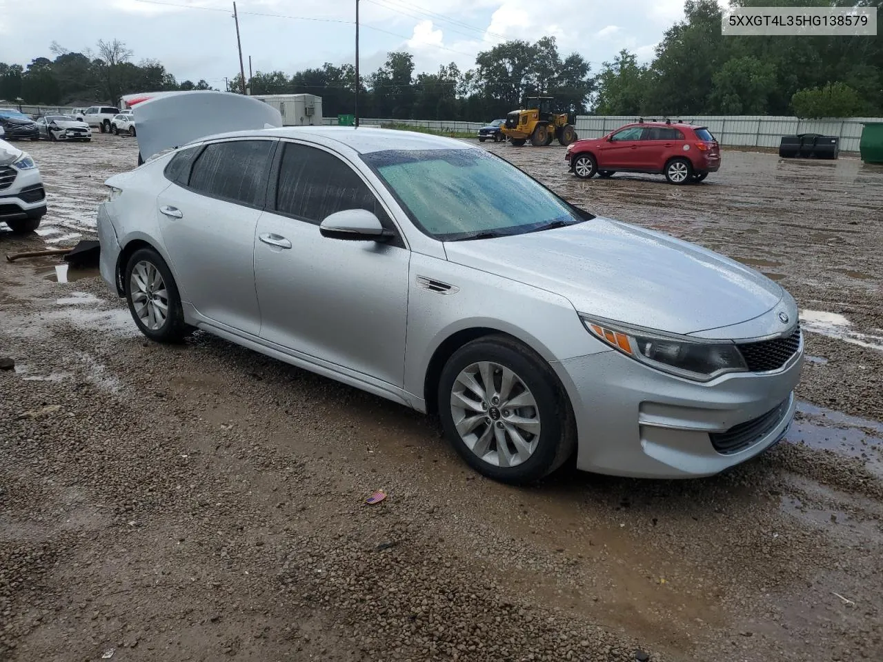 2017 Kia Optima Lx VIN: 5XXGT4L35HG138579 Lot: 71676864