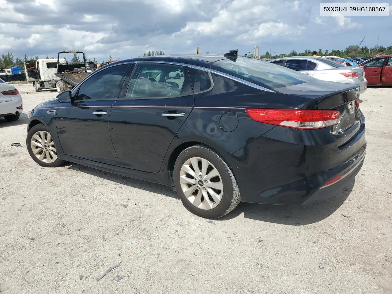 5XXGU4L39HG168567 2017 Kia Optima Ex