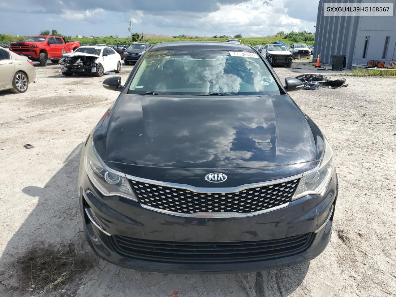 5XXGU4L39HG168567 2017 Kia Optima Ex