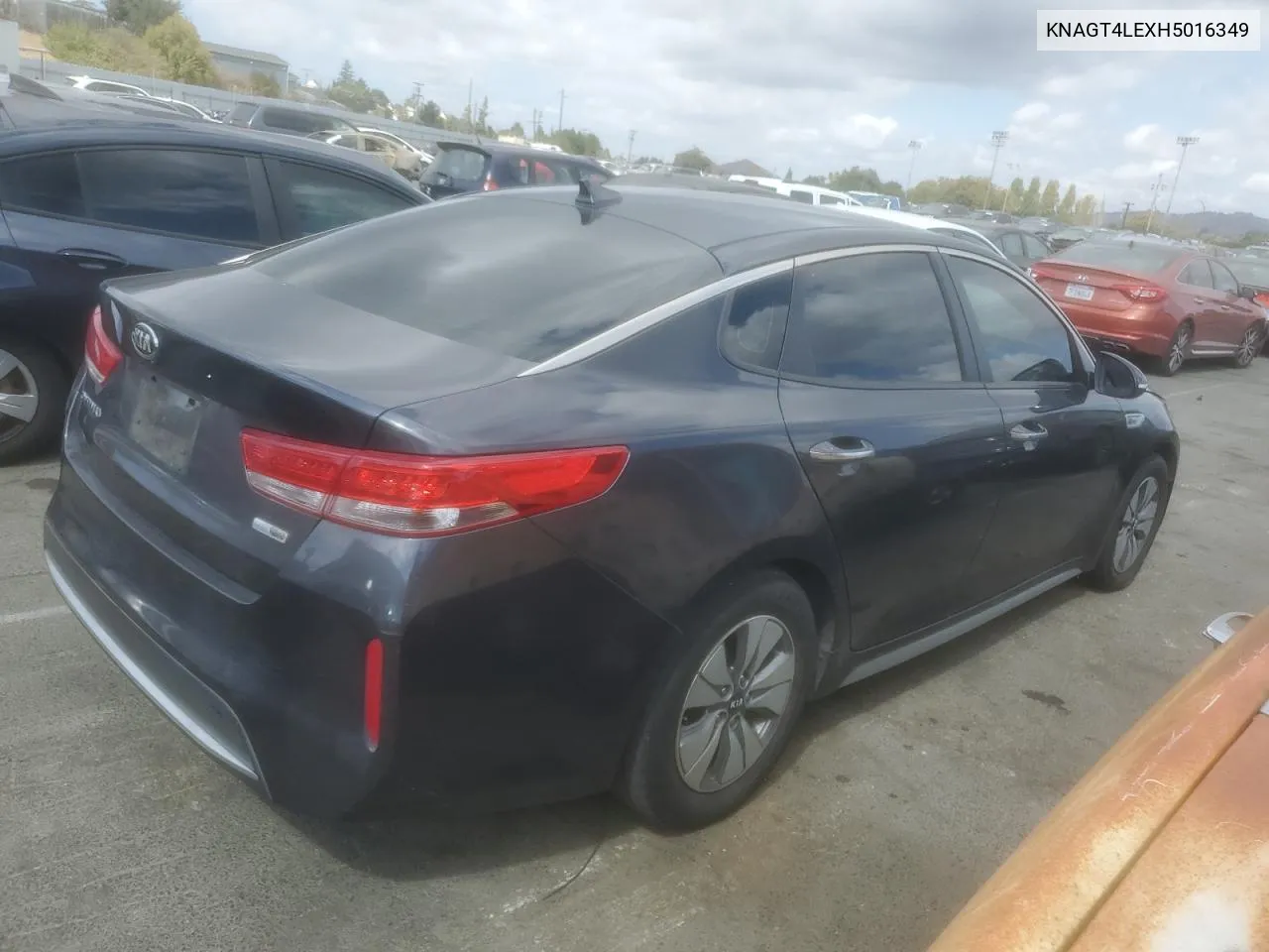 KNAGT4LEXH5016349 2017 Kia Optima Hybrid