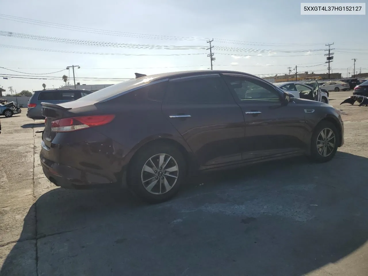 5XXGT4L37HG152127 2017 Kia Optima Lx