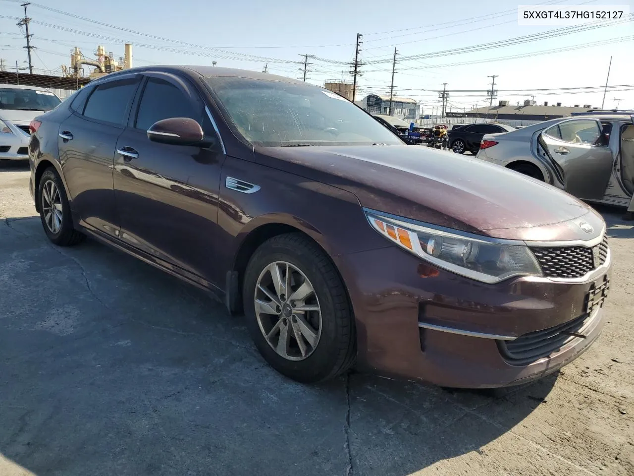 5XXGT4L37HG152127 2017 Kia Optima Lx