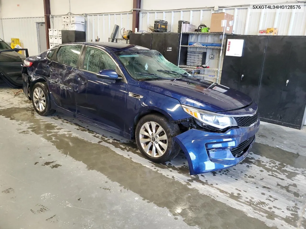 2017 Kia Optima Lx VIN: 5XXGT4L34HG128576 Lot: 71958264