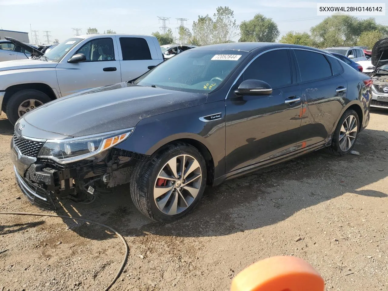 2017 Kia Optima Sx VIN: 5XXGW4L28HG146142 Lot: 72052844