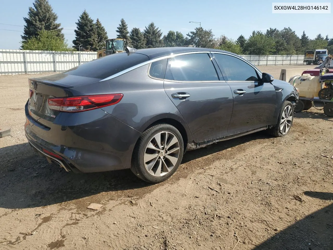 5XXGW4L28HG146142 2017 Kia Optima Sx